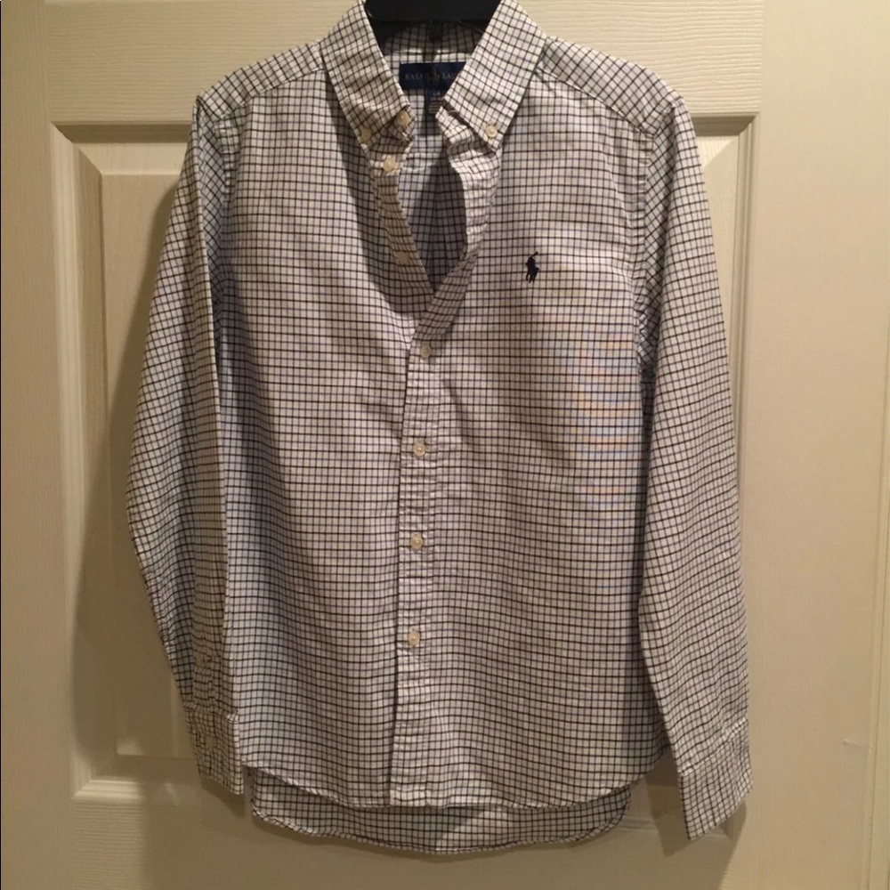 Ralph Lauren boys button shirt L
